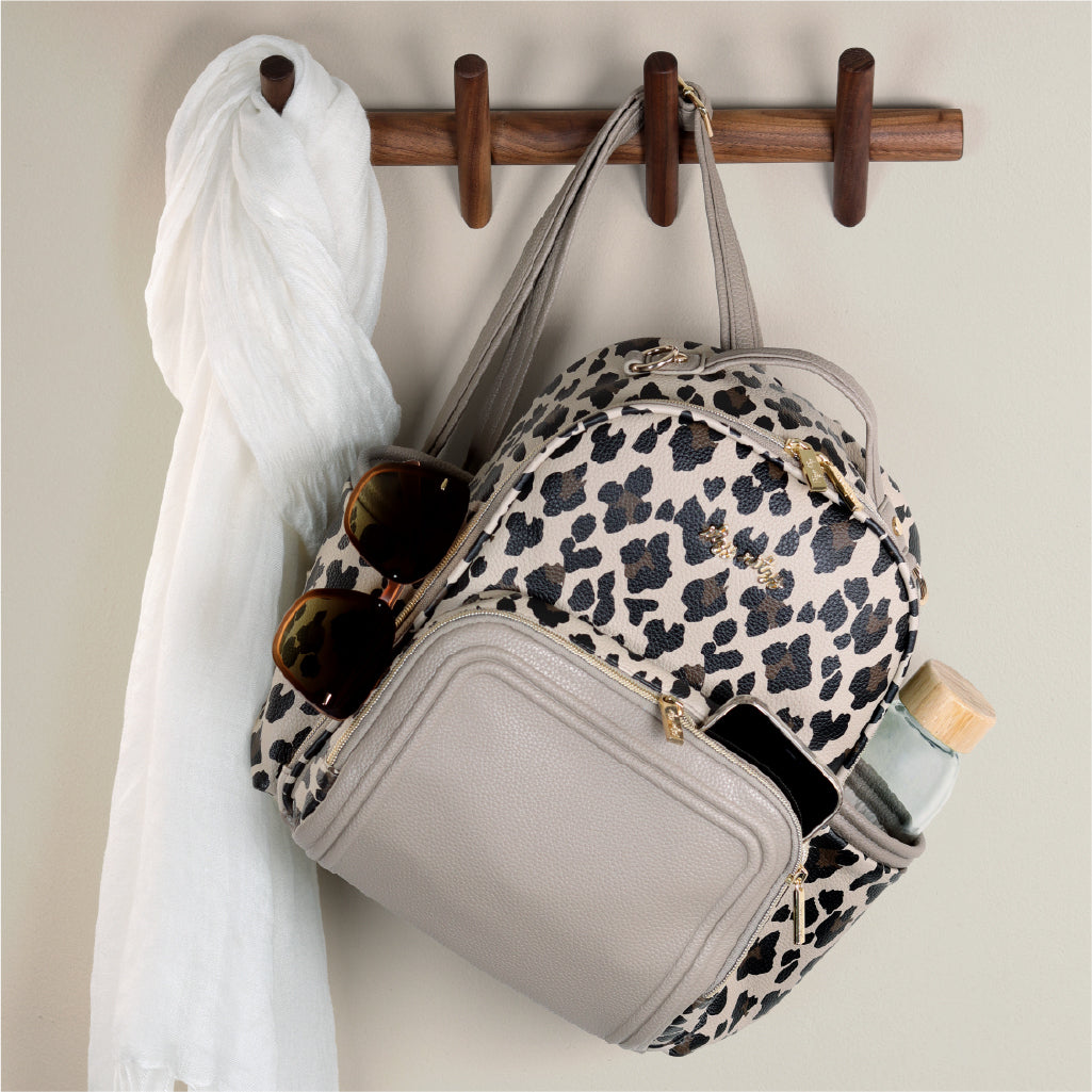 Itzy Mini Plus ™ Diaper Bag Diaper Bag ItzyRitzy Leopard