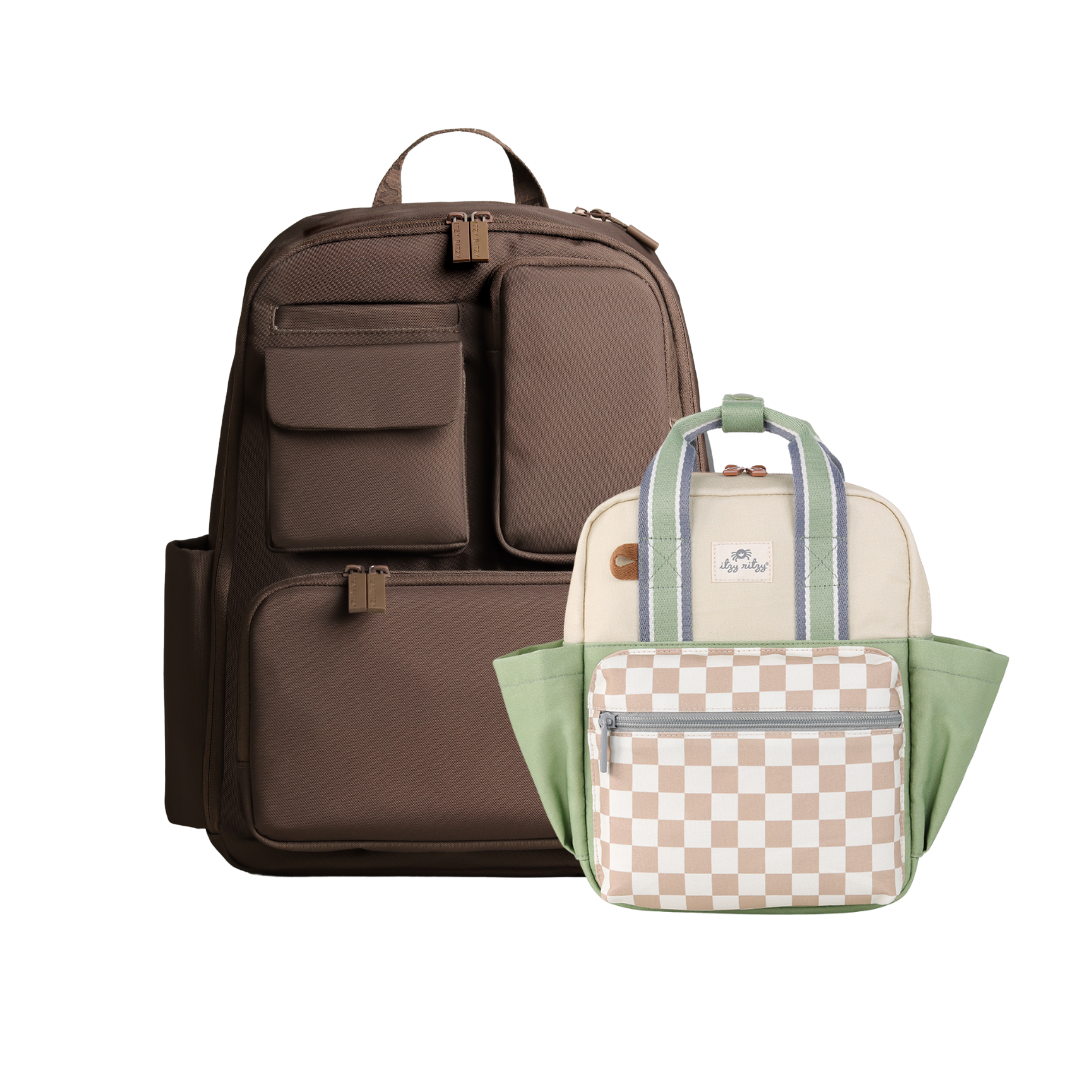 バッグ houseonthehill Parent Bag (Argyle) Pro Parent Toddler Bundle – Itzy Ritzy