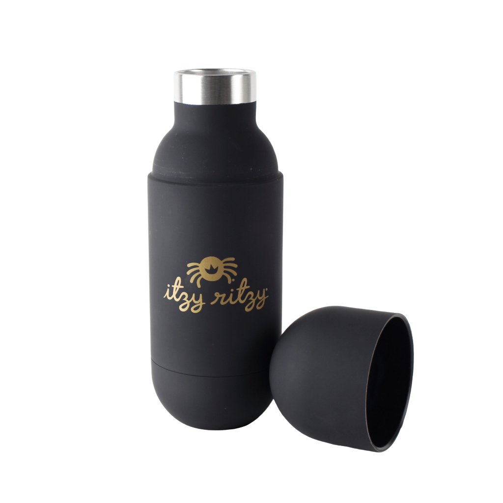 Water Bottle Itzy Ritzy® Black