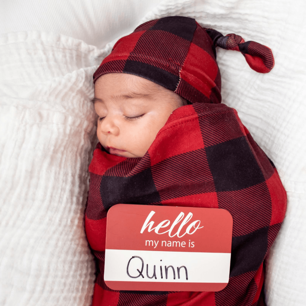 Cutie Cocoon™ - Baby Cocoon & Hat Set Cocoons Itzy Ritzy Buffalo Plaid