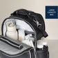 Boss Plus™ Large Diaper Bag Backpack Noir