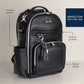 Boss Plus™ Large Diaper Bag Backpack Noir