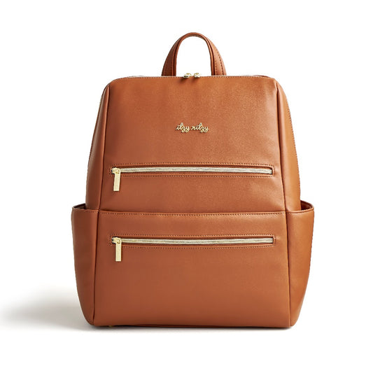 Itzy Ritzy Eras Backpack™ Diaper Bag - Cognac