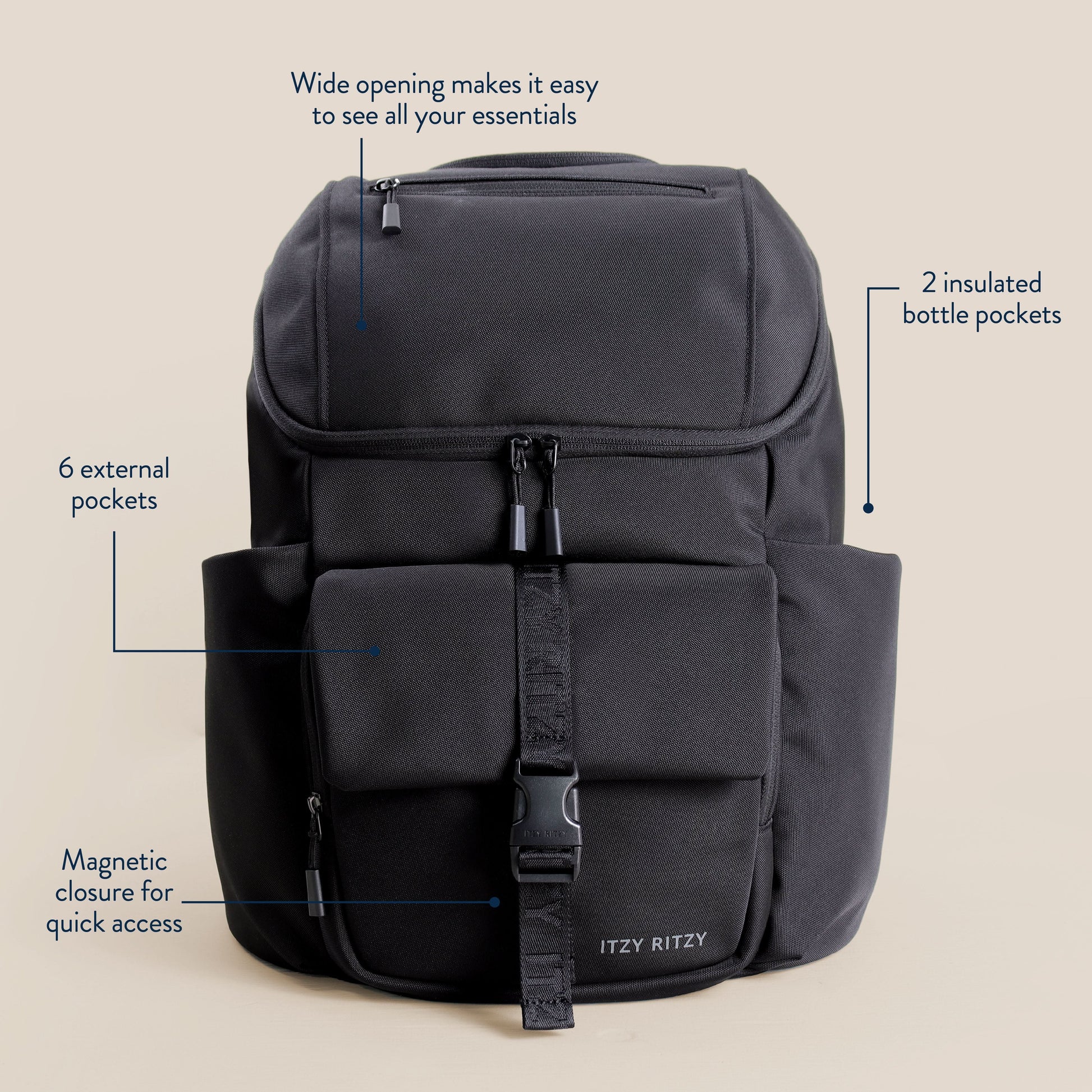 Belong Bucket  Backpack™ - Black