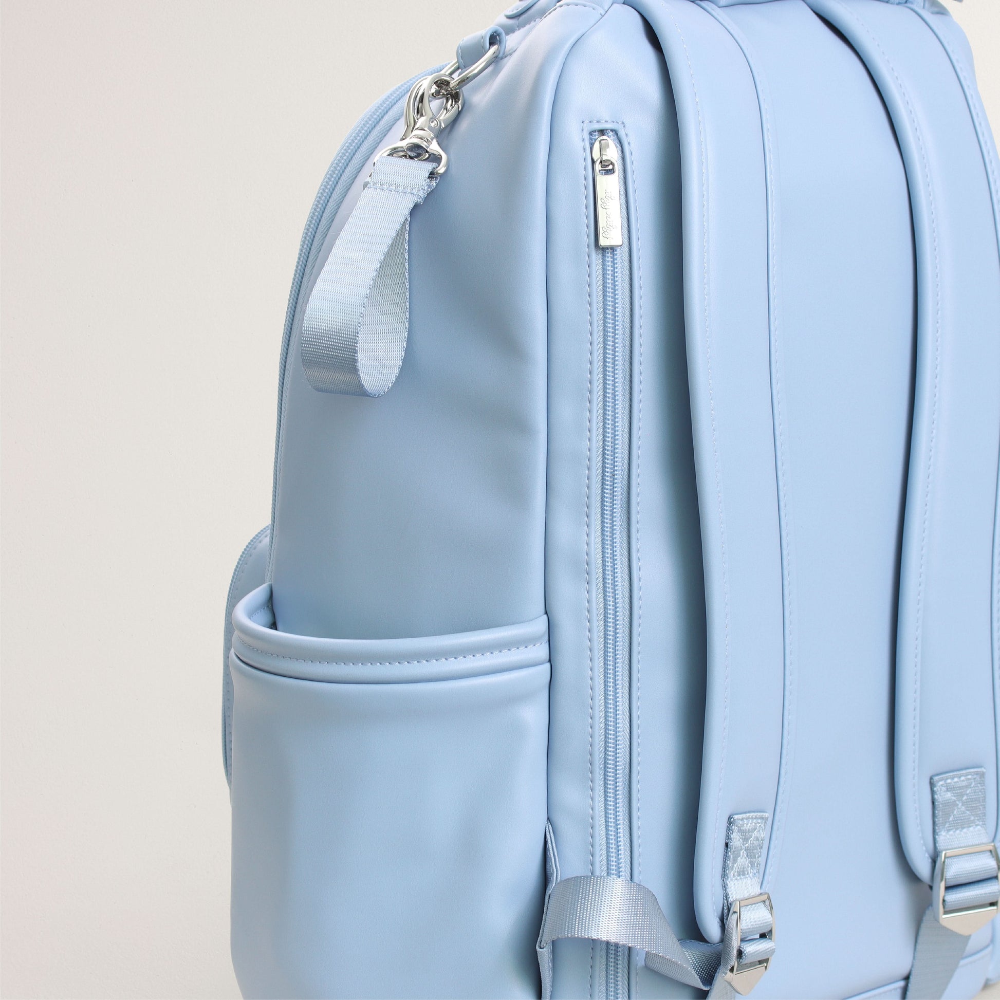 Boss Plus™ Large Diaper Bag Backpack Teddy Blue