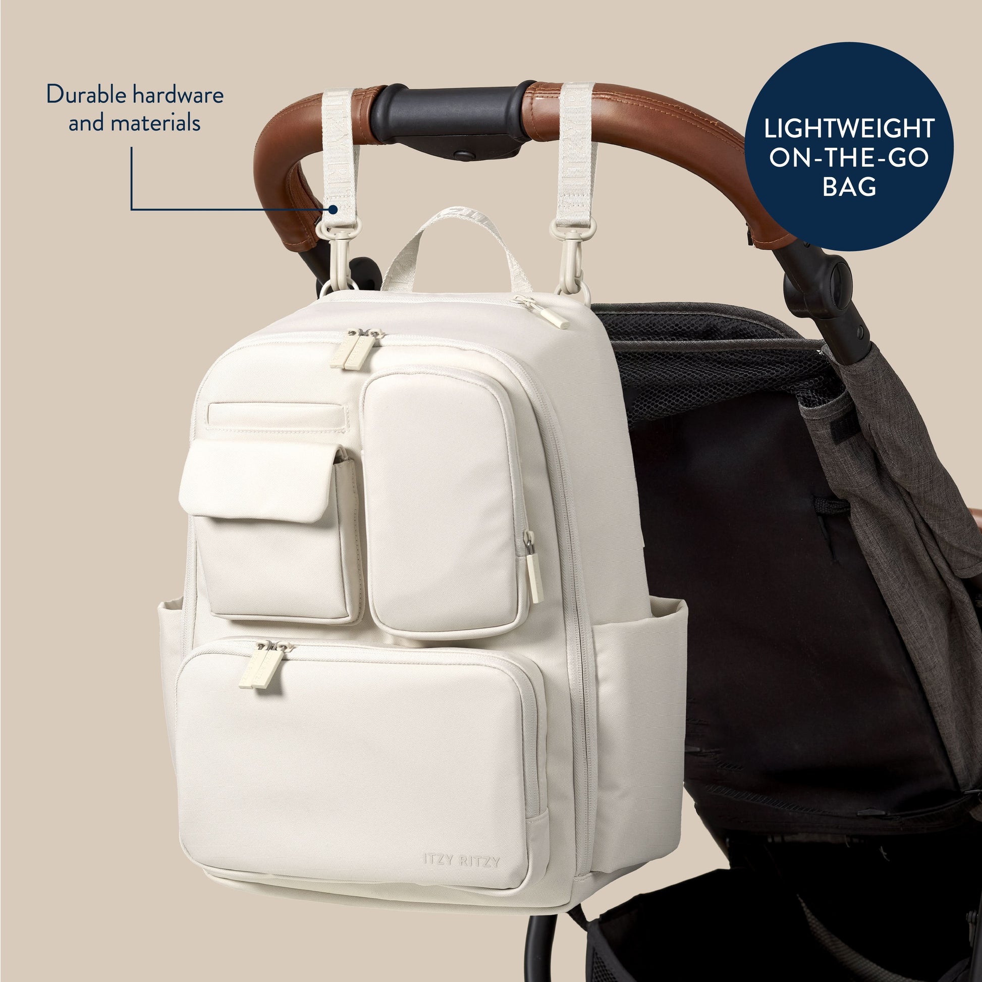 Belong Diaper Bag Backpack - Cream