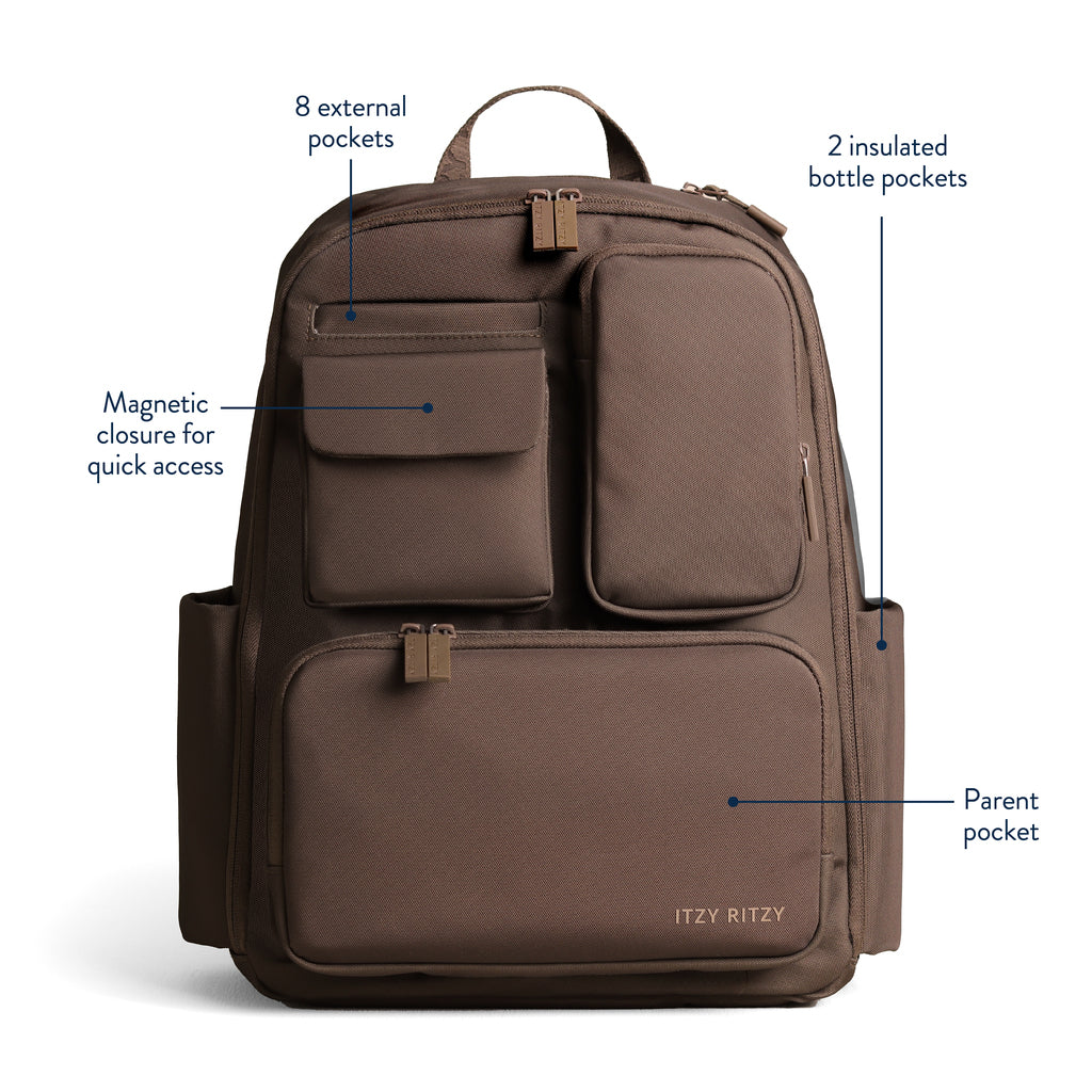 Belong Diaper Bag Backpack - Mocha