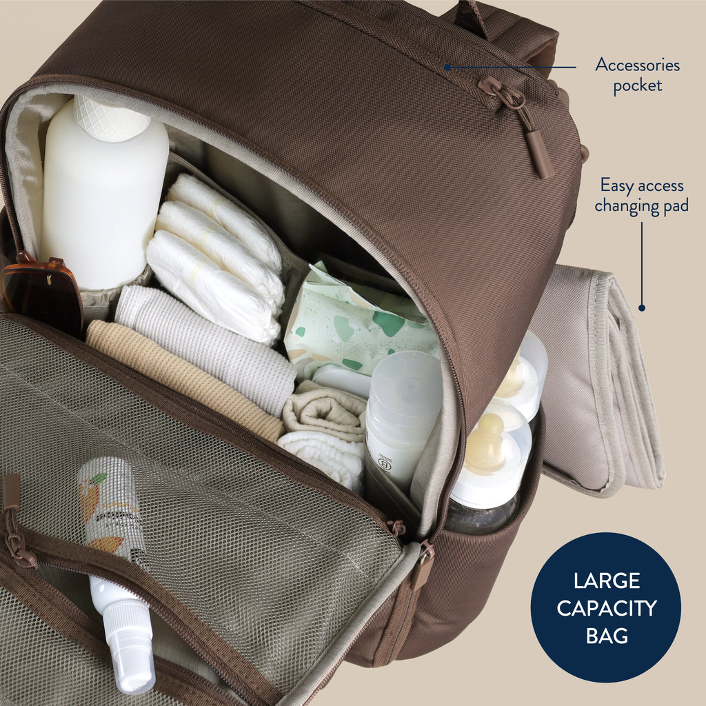 Belong Diaper Bag Backpack - Mocha
