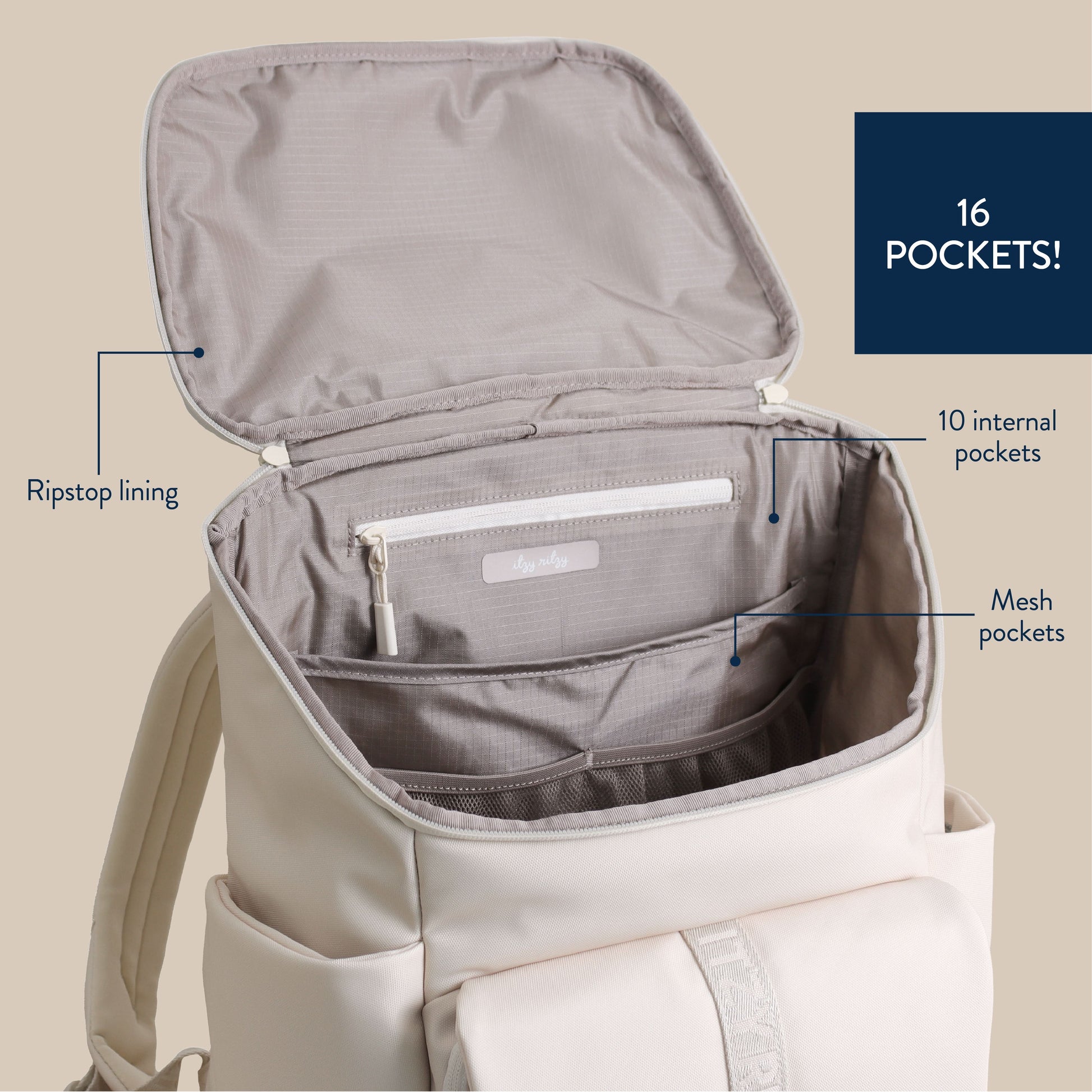 Belong Bucket  Backpack™ - Cream