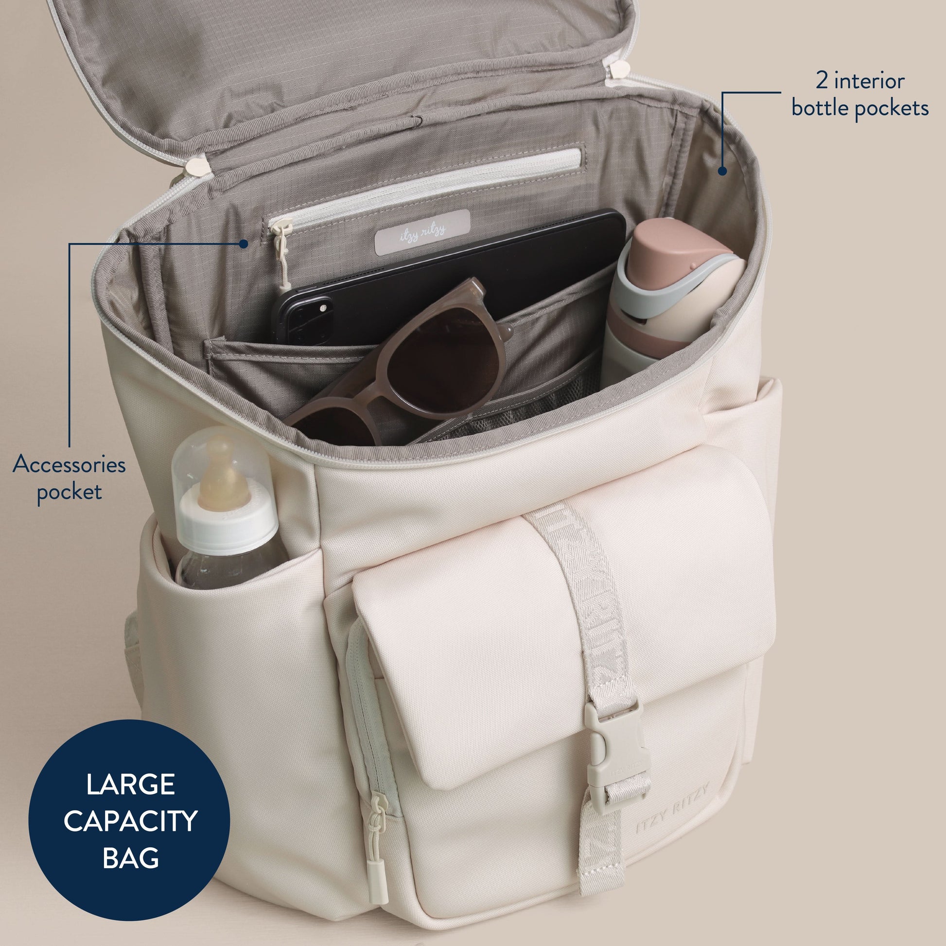 Belong Bucket  Backpack™ - Cream