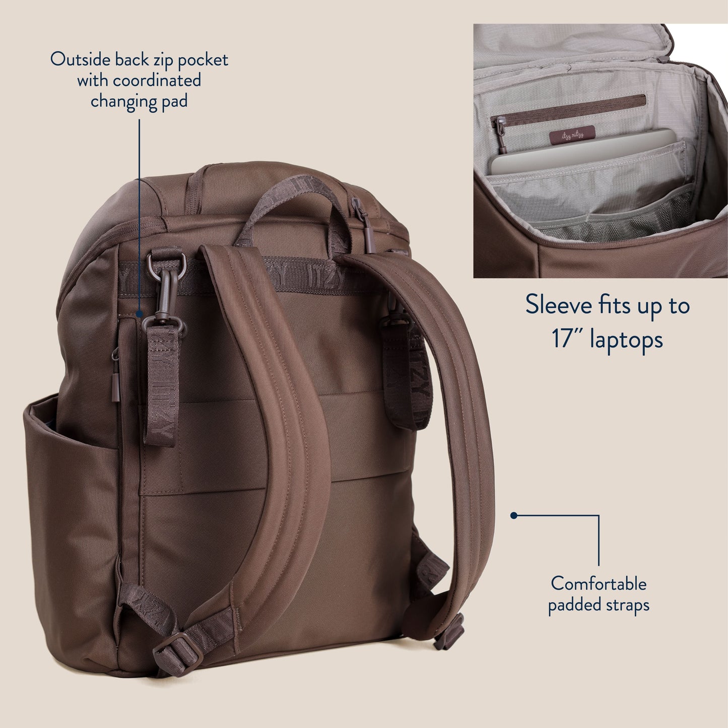 Belong Bucket  Backpack™ - Mocha