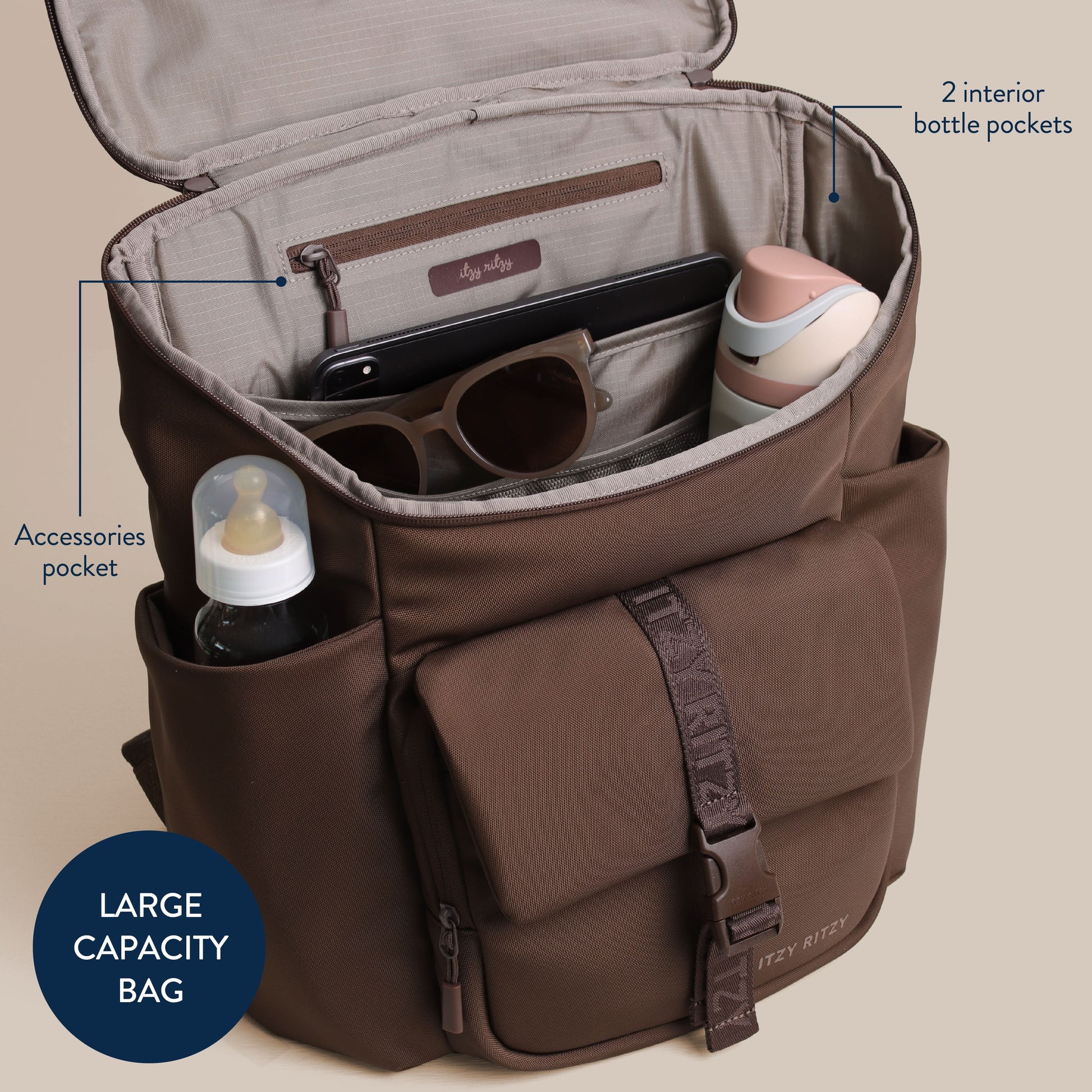 Belong Bucket  Backpack™ - Mocha