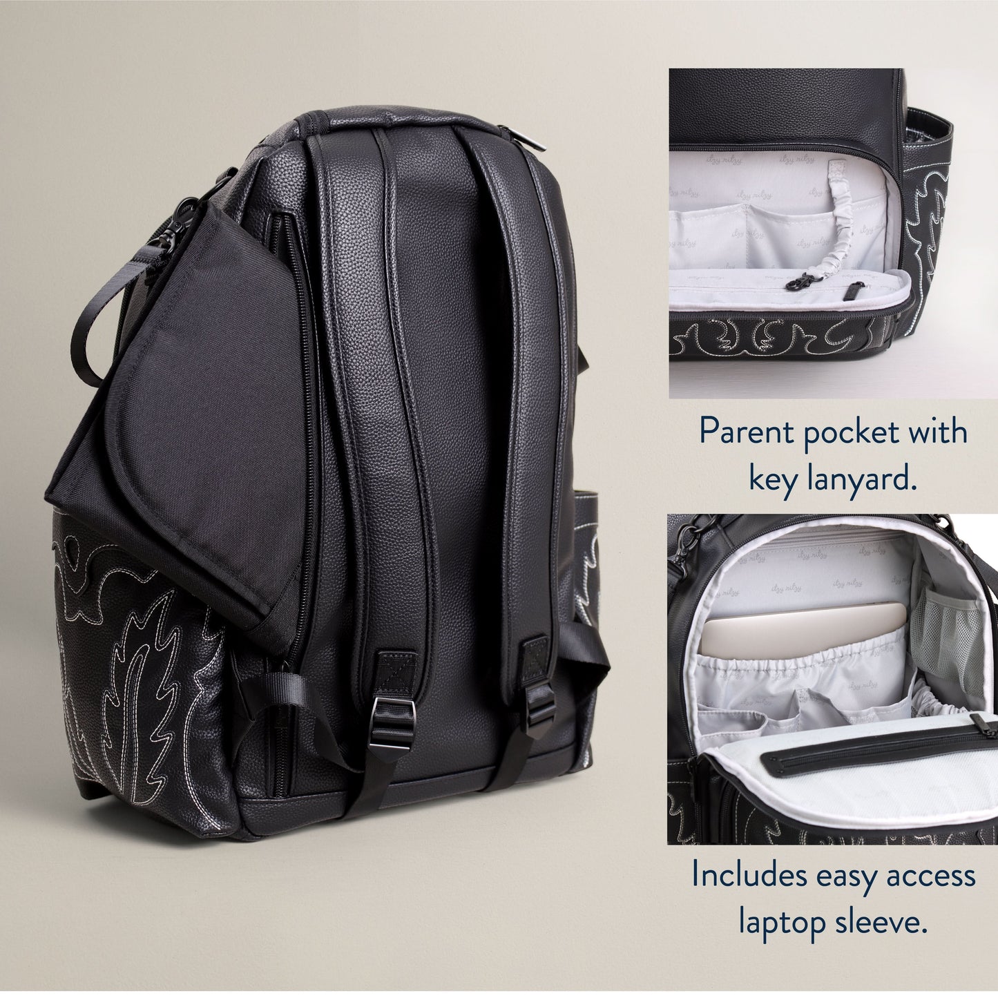 Boss Plus™ Large Diaper Bag Backpack Outlaw