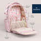 Boss Plus™ Large Diaper Bag Backpack Ribbons & Roses