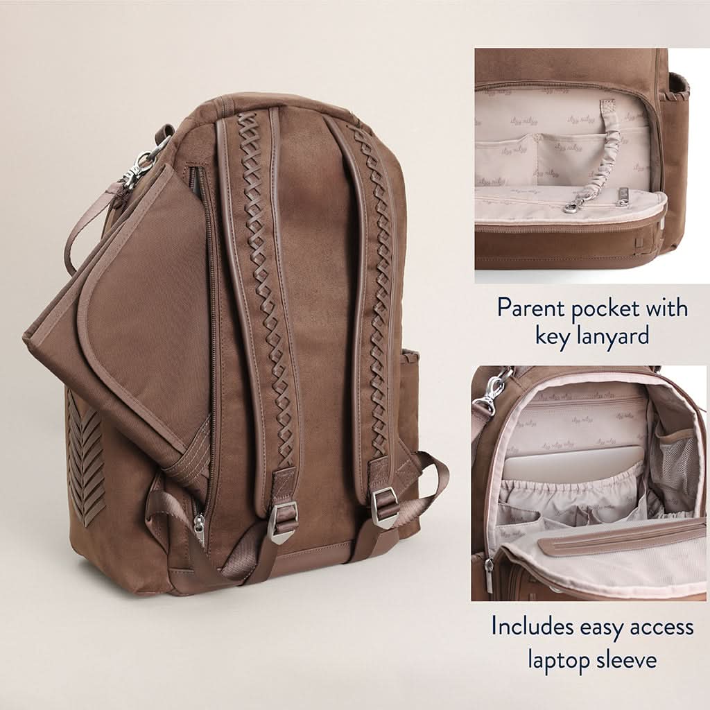 Boss Plus™ Large Diaper Bag Backpack Aspen