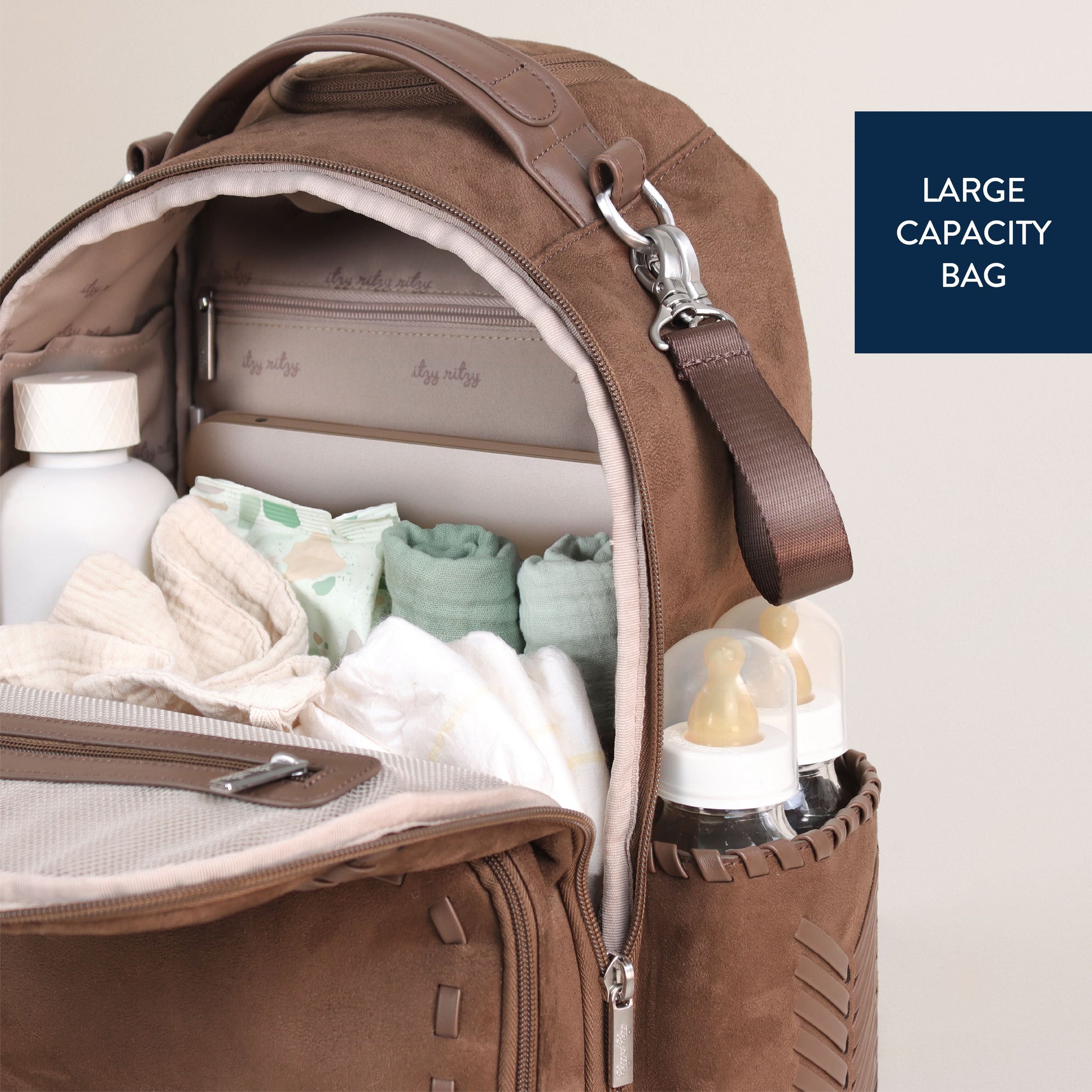 Boss Plus™ Large Diaper Bag Backpack Aspen