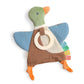 Bitzy Crinkle™ Sensory Crinkle Toy with Teether Toy Itzy Ritzy Mallard Duck