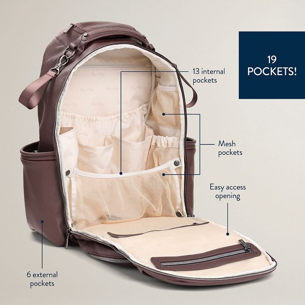 Boss Plus™ Large Diaper Bag Backpack Espresso