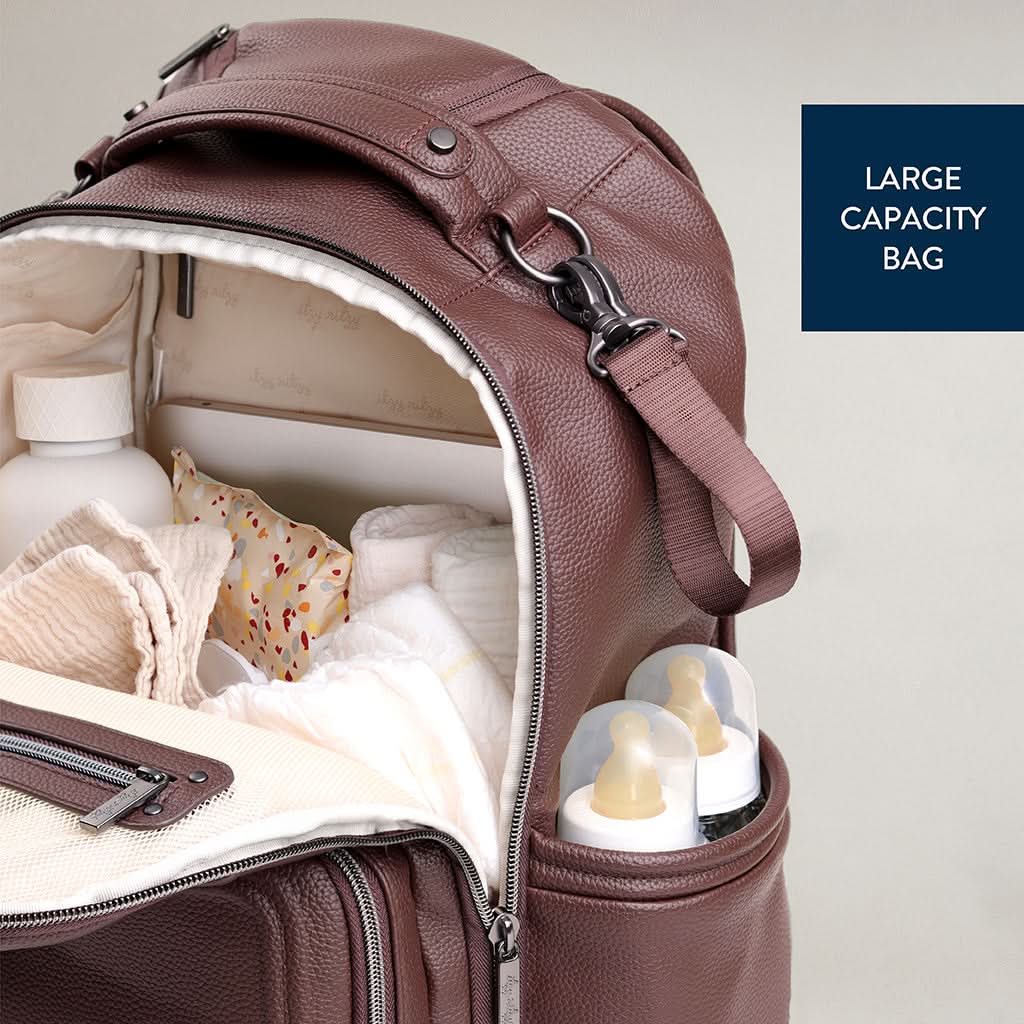 Boss Plus™ Large Diaper Bag Backpack Espresso