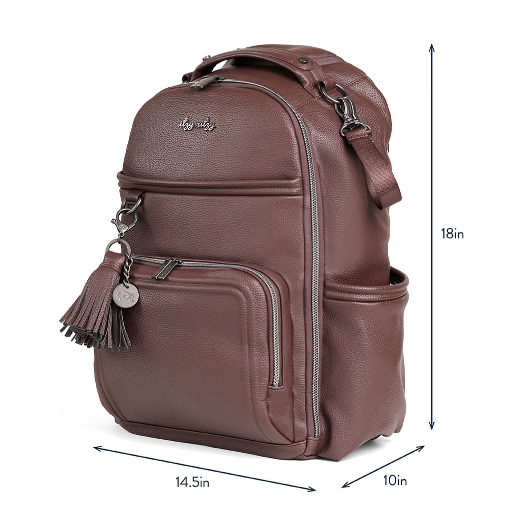 Boss Plus™ Large Diaper Bag Backpack Espresso