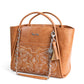 Boss Tote - Saddle