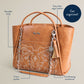 Boss Tote - Saddle