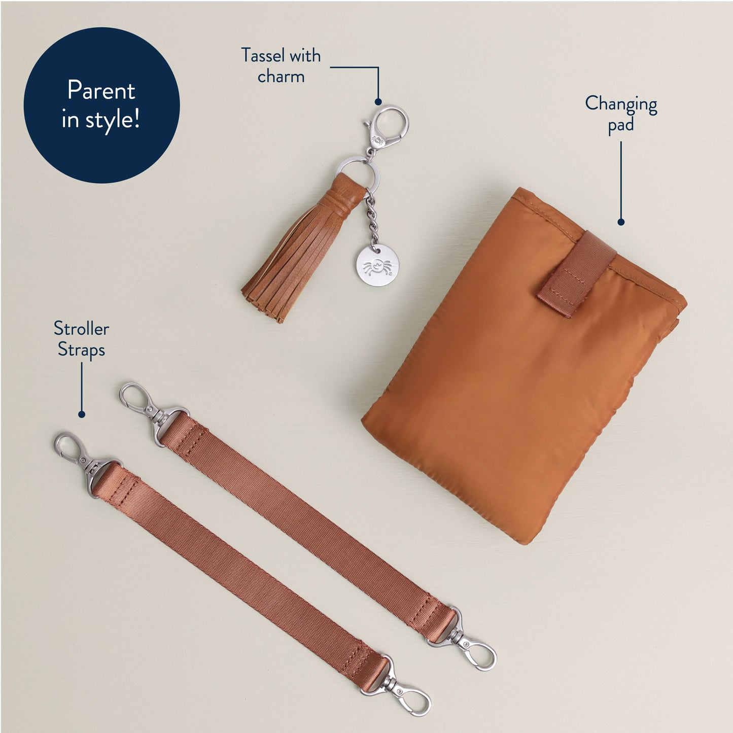 Boss Tote - Saddle