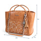 Boss Tote - Saddle