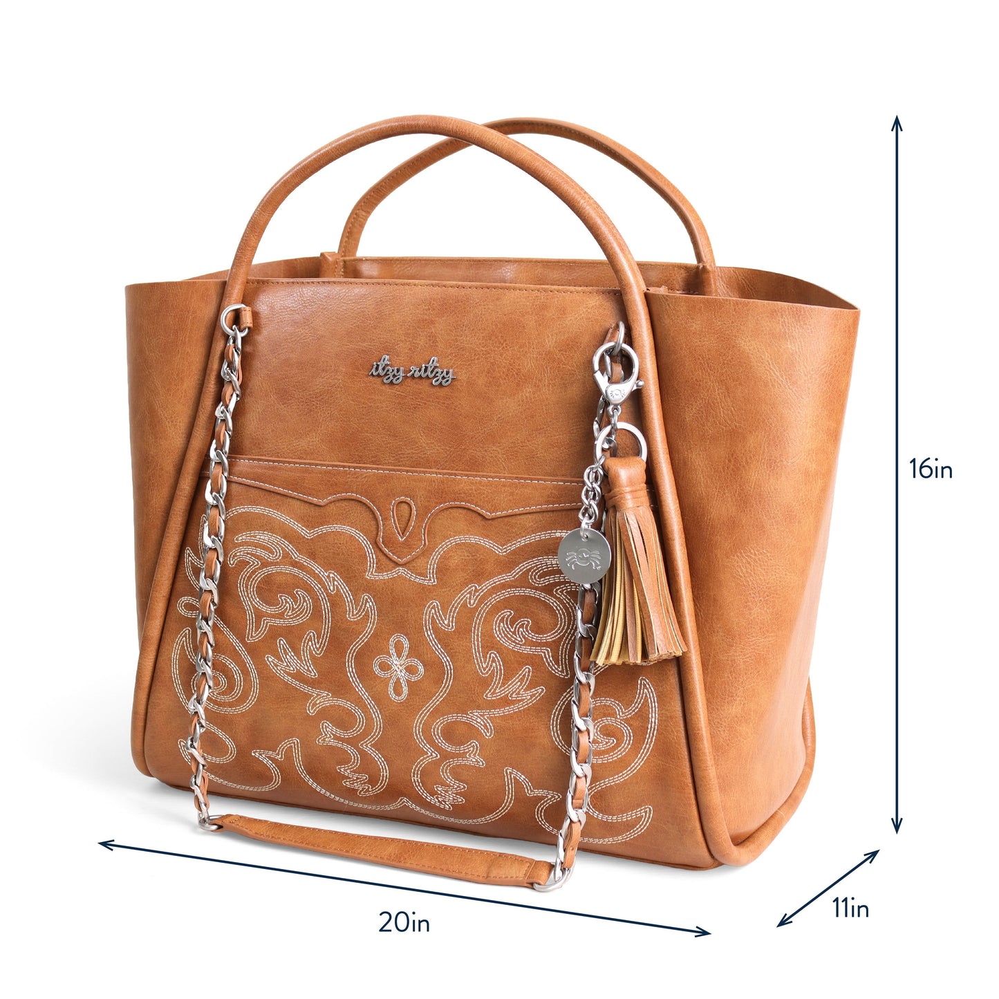 Boss Tote - Saddle