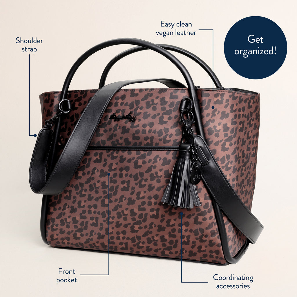 Leopard Boss Tote