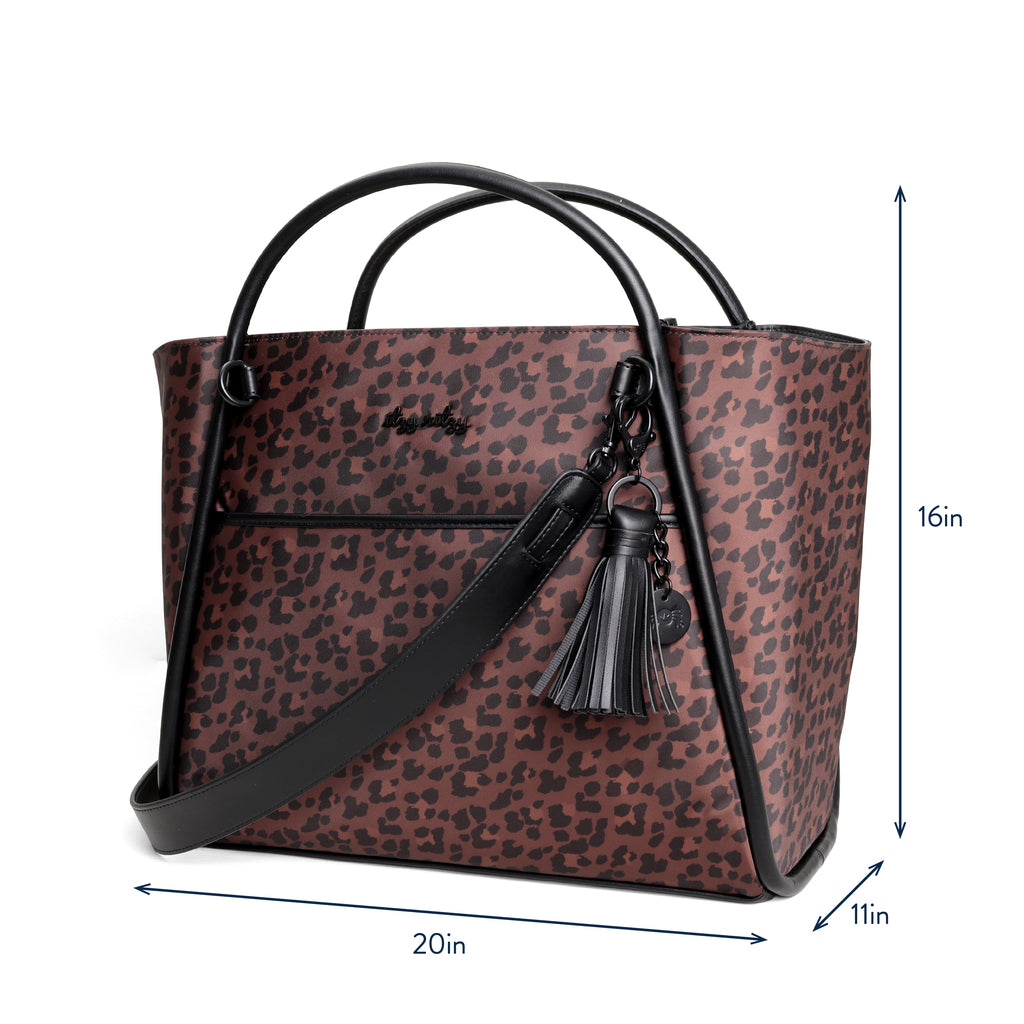 Leopard Boss Tote