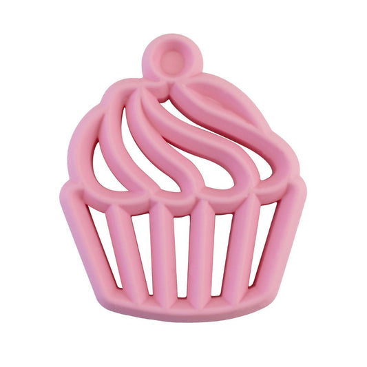 Chew Crew™ Silicone Baby Teether Silicone Teethers Itzy Ritzy® - Cupcake Teether