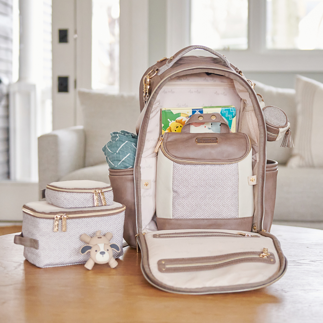 New Parent Organization Bundle in Vanilla Latte | Itzy Ritzy