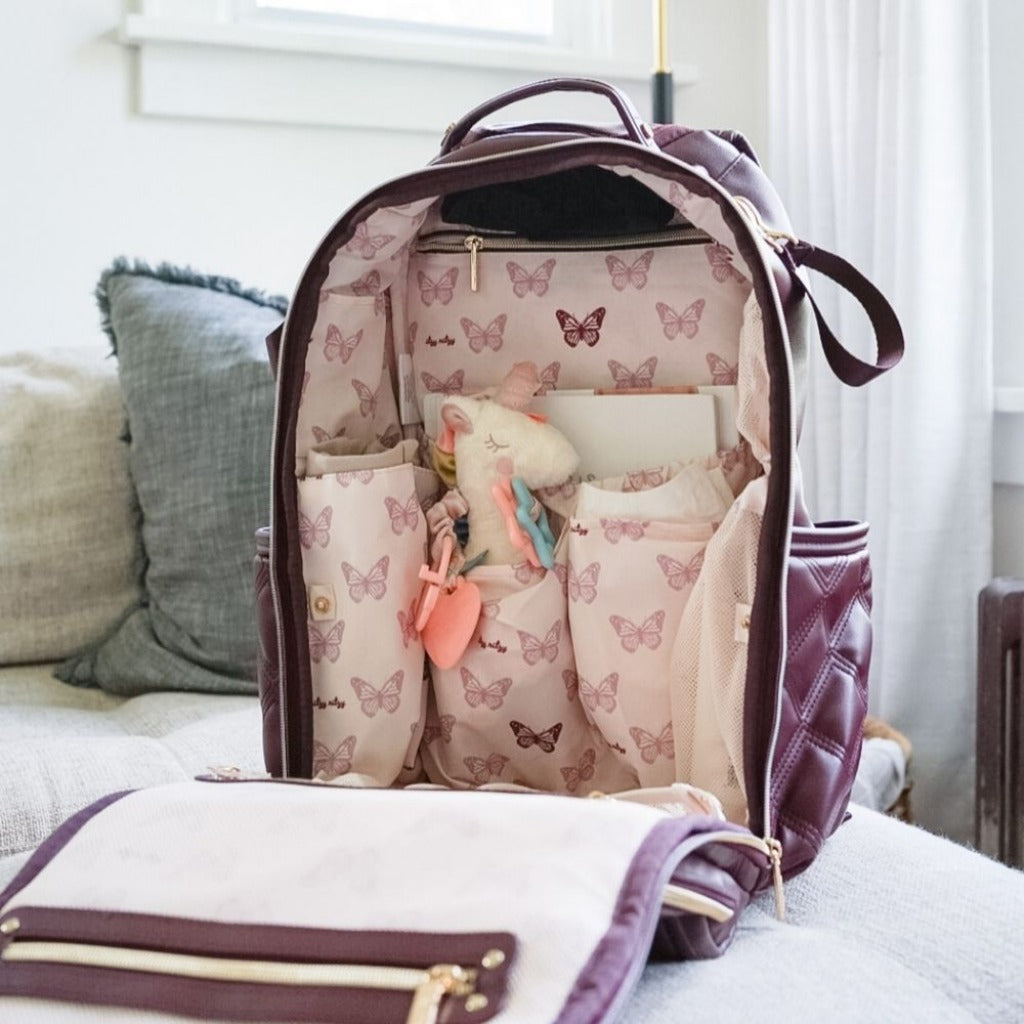 Boss Plus™ Large Diaper Bag Backpack Diaper Bag Itzy Ritzy® Monarch