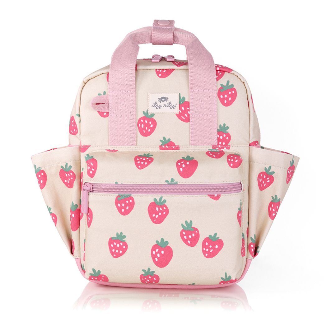 Itzy Bitzy Bag Toddler Backpack - Strawberries and Cream