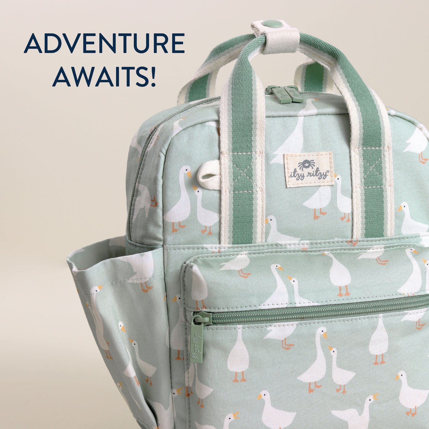Itzy Bitzy Bag Toddler Backpack - One Silly Goose