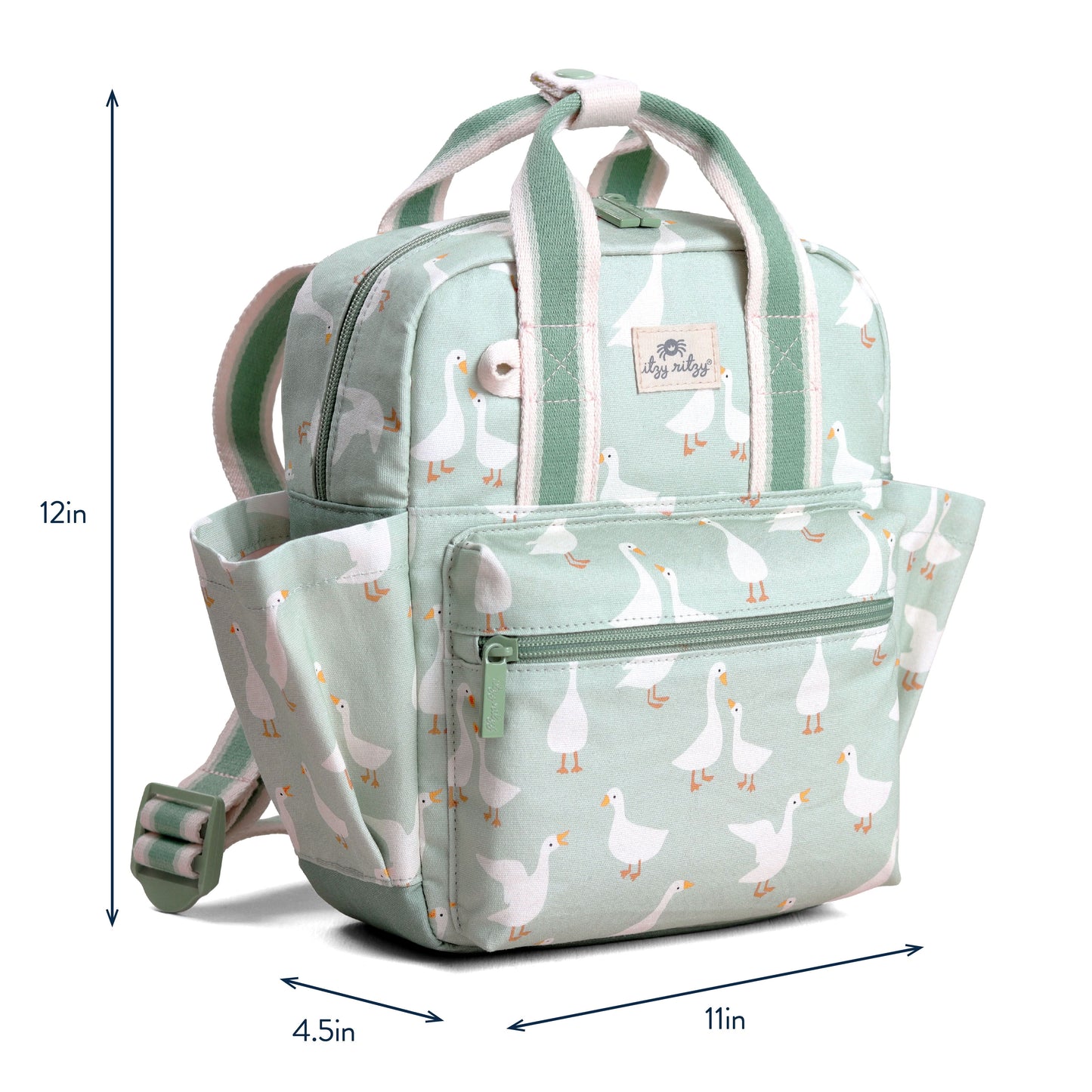 Itzy Bitzy Bag Toddler Backpack - One Silly Goose