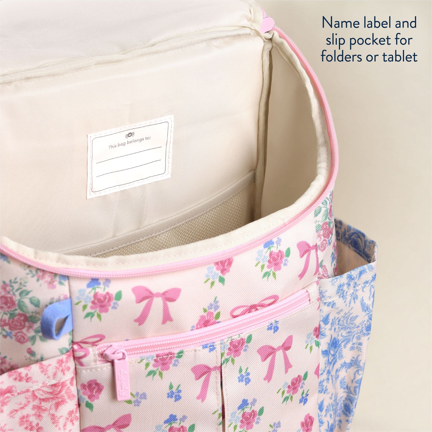 Itzy Big Kid Backpack™ - Ribbons & Roses