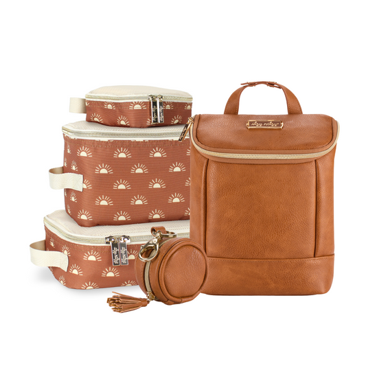 New Parent Organization Bundle in Cognac | Itzy Ritzy