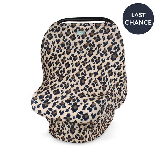 FINAL SALE: Mom Boss™ 4-in-1 Multi-Use Nursing Cover and Scarf Nursing Cover Itzy Ritzy® Leopard 
