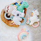 Ritzy Rattle Pal™ Plush Rattle Pal with Teether Toy Itzy Ritzy Dino
