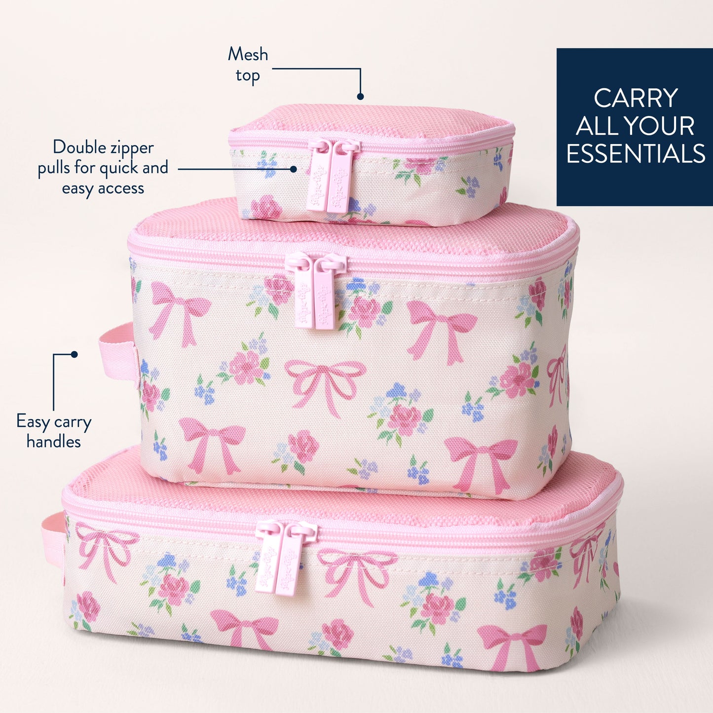 Ribbons & Roses Diaper Bag Bundle