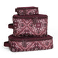 Paisley Wine Pack Like a Boss Packing Cubes | Aspen Collection