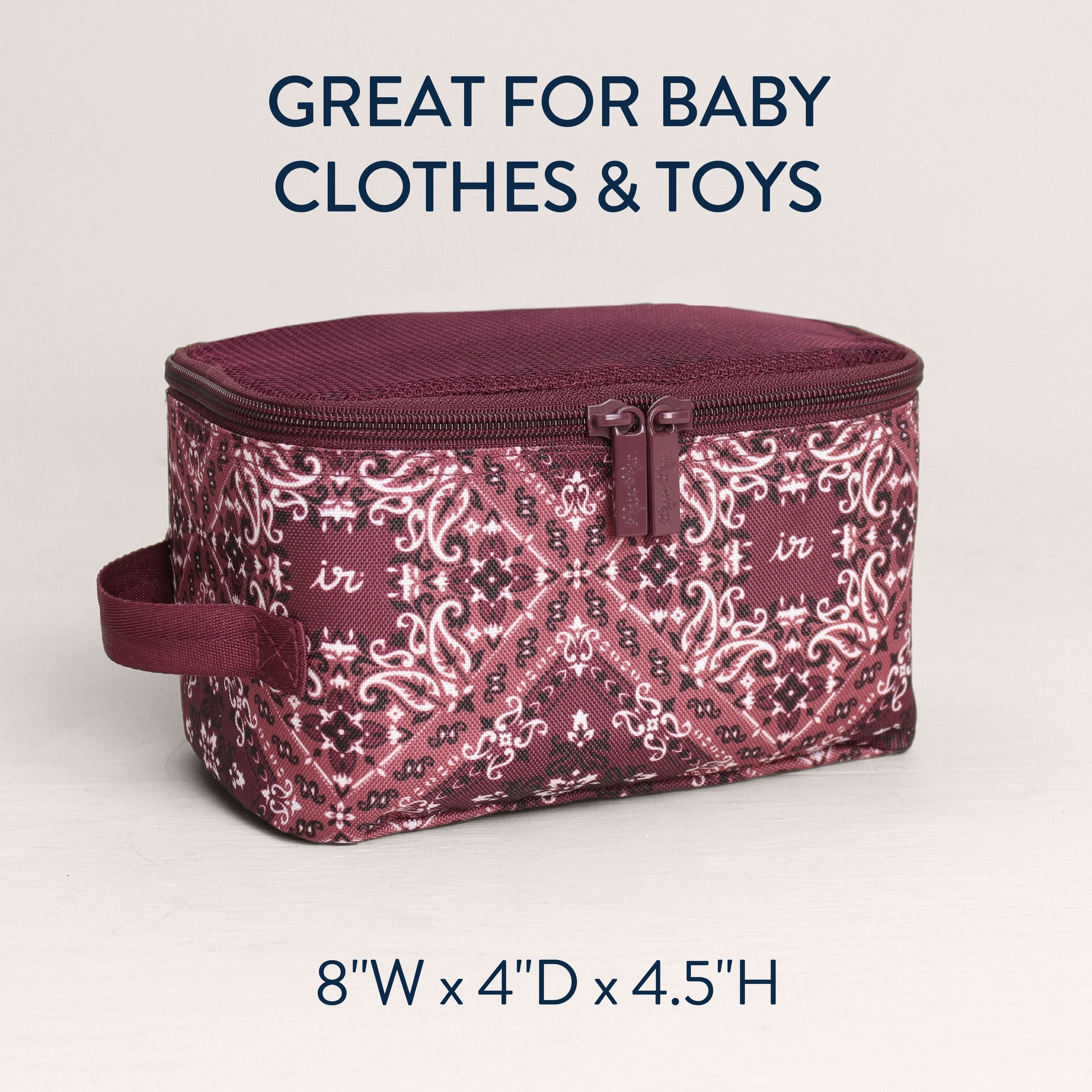 Paisley Wine Pack Like a Boss Packing Cubes | Aspen Collection