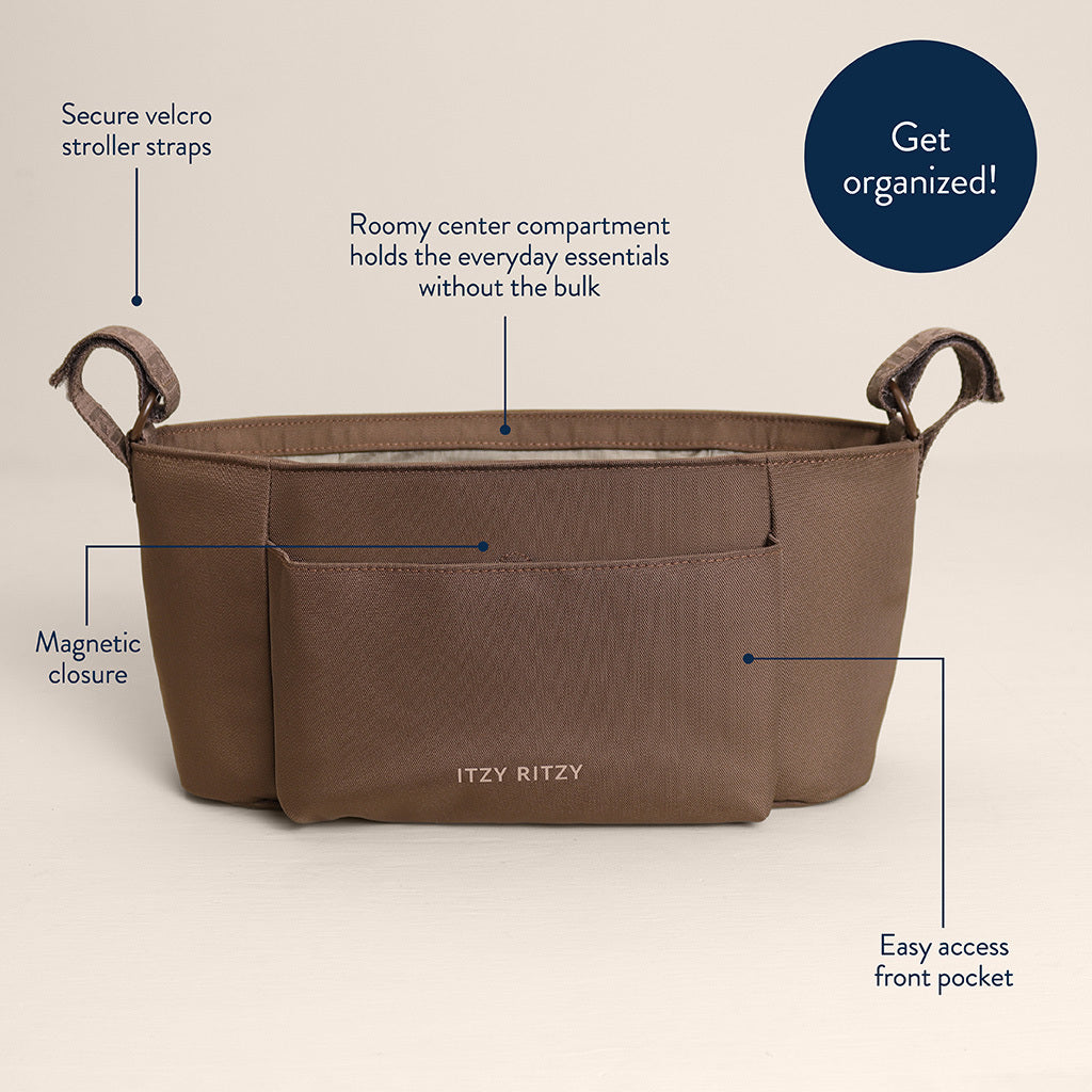 Belong Carry-All Caddy™ Lightweight Stroller Caddy - Mocha