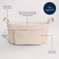 Belong Carry-All Caddy™ Lightweight Stroller Caddy - Toast