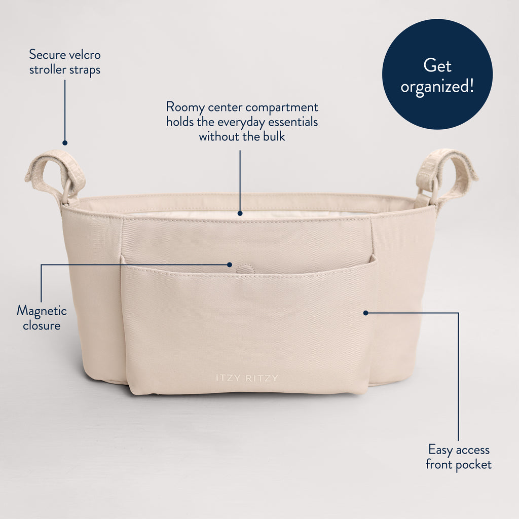 Belong Carry-All Caddy™ Lightweight Stroller Caddy - Toast