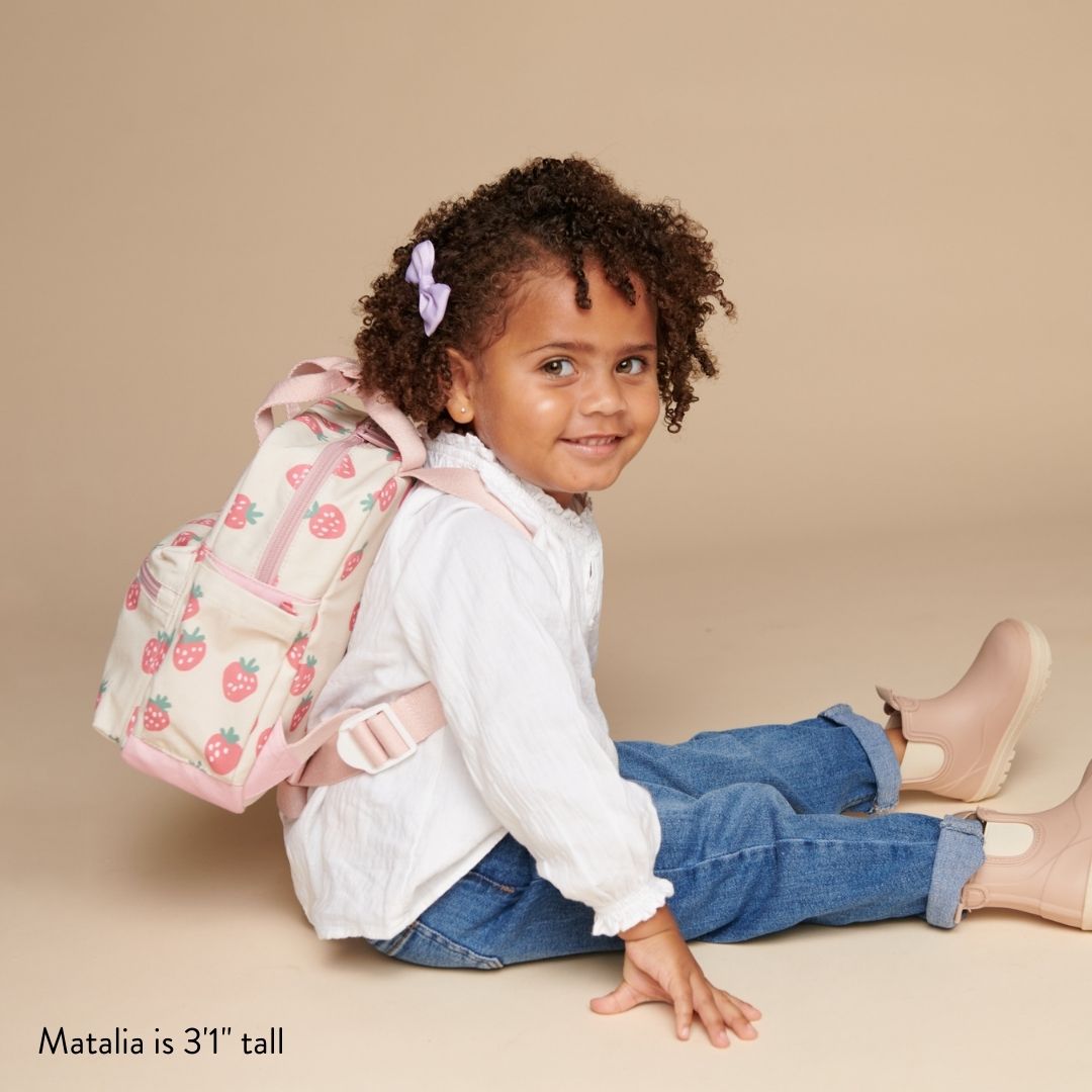 Itzy Bitzy Bag Toddler Backpack - Strawberries and Cream