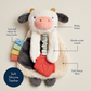 Itzy Lovey™ Plush and Teether Toy - Carmen the Cow