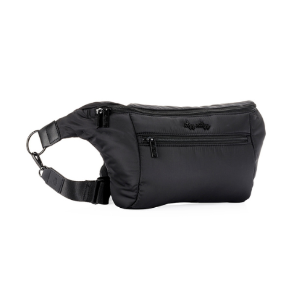 Itzy Ritzy Pack Fanny Pack & Crossbody Diaper Bag | Black